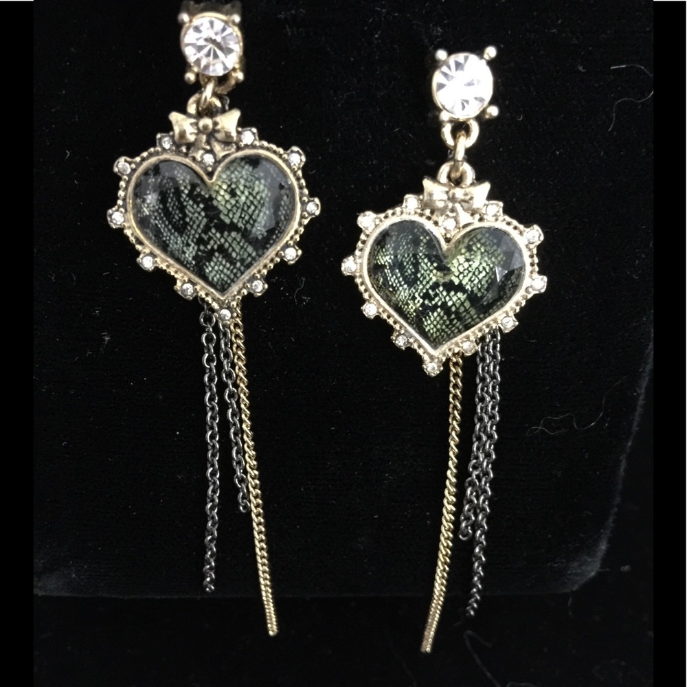 Heart shaped earrings